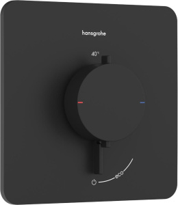 Смеситель для душа Hansgrohe Ecostat Comfort Q 33712670, матовый черный