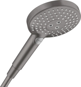 Душевая лейка Hansgrohe Raindance Select 26530340, черный шлифованный хром