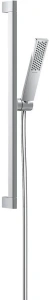 Душевой комплект Hansgrohe Pulsify E 100 24371000 EcoSmart 1jet, хром