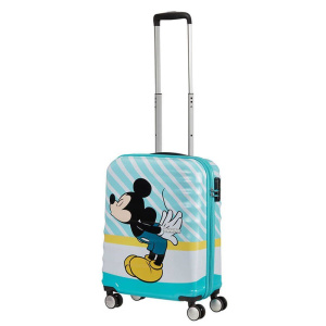 Чемодан American Tourister Kabinowa Wavebreaker Disney - Mickey Blue Kiss