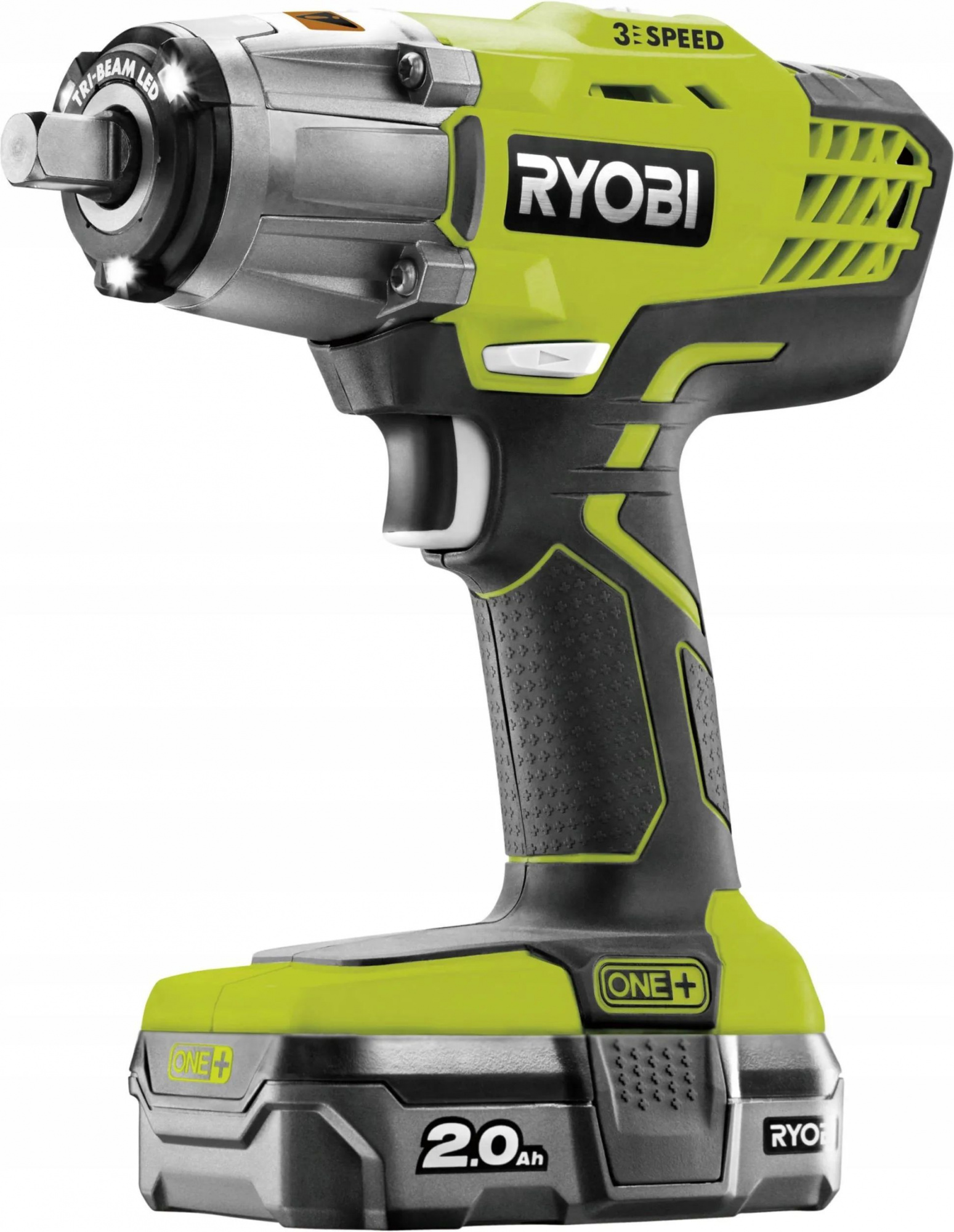 Гайковерт RYOBI R18IW3-120S 2 Ah АКБ и ЗУ, сумка