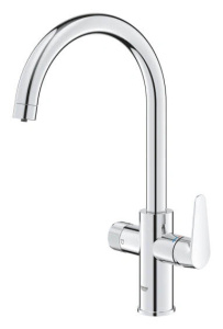 Смеситель для кухни с фильтром Grohe Blue Pure BauCurve 30580000, хром