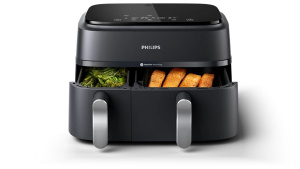 Аэрогриль Philips Ovi Dual NA351/00, черный
