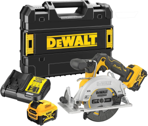 Аккумуляторная дисковая пила DeWALT DCS512P2-QW, с АКБ и ЗУ