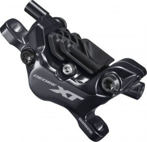 Передний тормоз Shimano Deore XT M8120 4-поршневой суппорт с гидролинией 950 мм