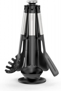 Набор 5 кухонных инструментов Joseph Joseph Elevate Silicone Steel с подставкой