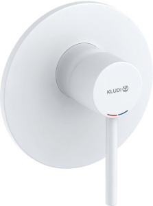Смеситель для душа Kludi Bozz 387555376, скрытого монтажа, матовый белый