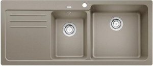 Кухонная мойка Blanco Naya 8 S Silgranit PuraDur 525785, трюфель