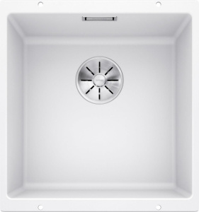 Кухонная мойка Blanco Subline 400-U Silgranit PuraDur 523426, белый