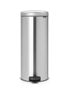 Мусорное ведро с педалью Brabantia 238147 30л, матовая сталь