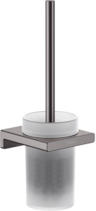 Настенный ёршик для унитаза Hansgrohe AddStoris 41752340, черный хром