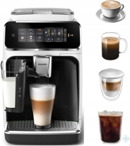 Кофемашина Philips 3300 LatteGo EP3343/50, белый