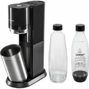 Комплект: Сифон Sodastream E-Duo Titan Black + 1 бутылка