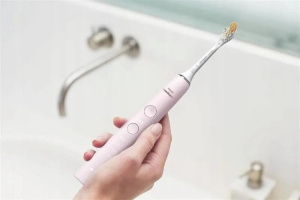 Электрическая зубная щётка Philips Sonicare 9000 DiamondClean HX9911/21, розовый