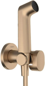 Ручной душ Hansgrohe Bidette 1Jet S 29232140, шлифованная бронза