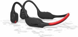 Беспроводные наушники Philips A7607 TAA7607BK/00 черный, красный