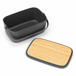 Хлебница Brabantia "Nic", Dark Gray (128264)