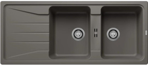 Кухонная мойка Blanco Sona 8 S Silgranit 527339, вулканический серый