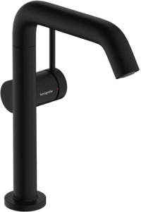 Смеситель для раковины Hansgrohe Tecturis S 73364670, матовый черный