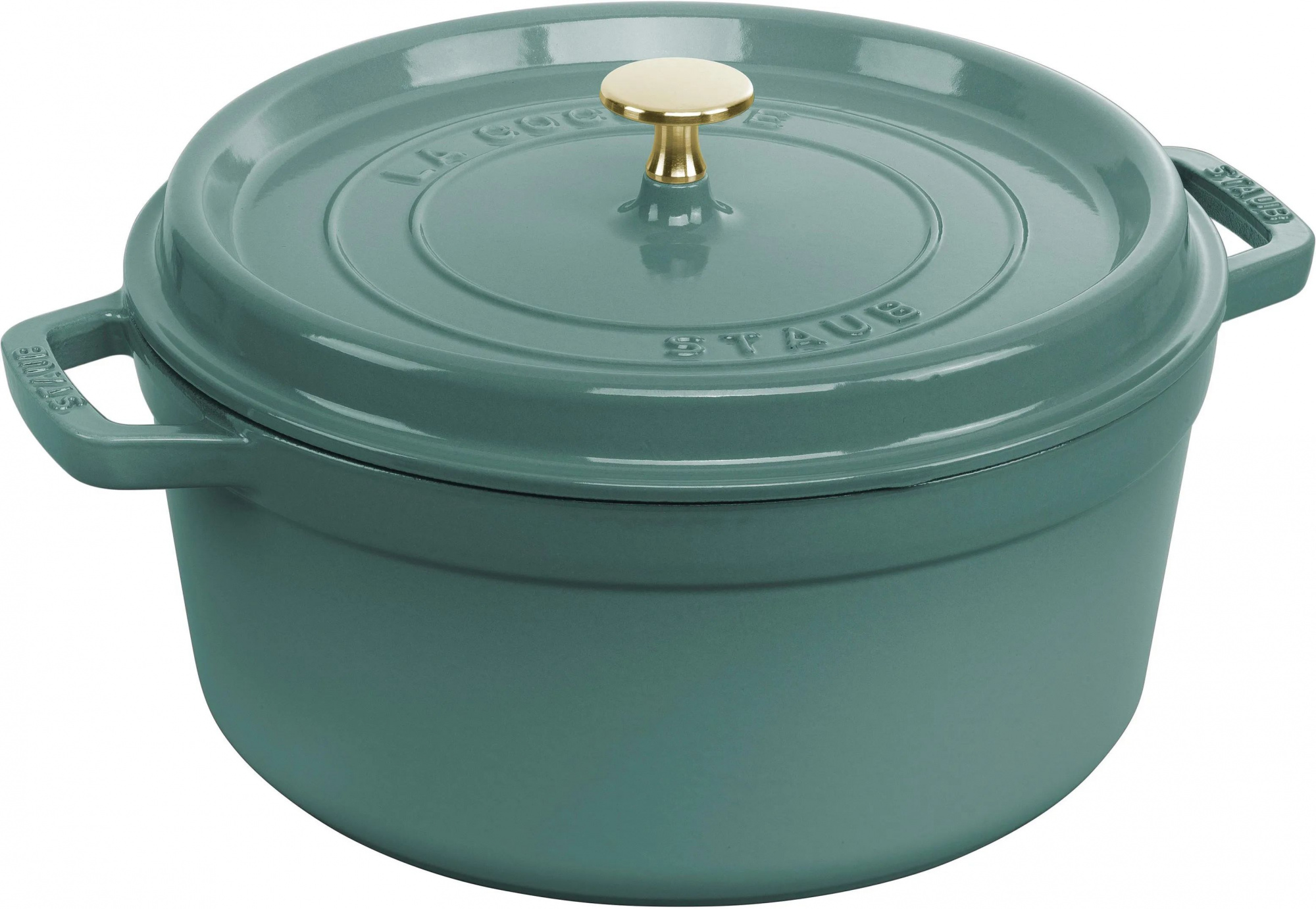 Чугунная круглая кастрюля Staub La Cocotte 5,2 л с крышкой 102396800
