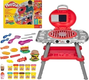 Игровой набор Hasbro Play-Doh Большой гриль со светом и звуком + аксессуары G0500