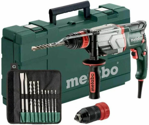 Перфоратор электрический Metabo UHE 2660-2 Quick 600697510 в комплекте с набором принадлежностей 30477