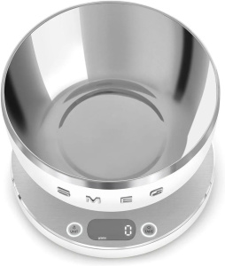 Цифровые кухонные весы Smeg KSC01WHMWW белые матовые