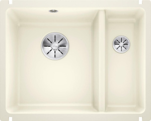 Кухонная мойка Blanco Subline 350/150-U Ceramic PuraPlus 523742, магнолия