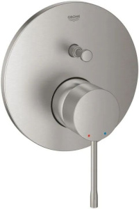 Смеситель скрытого монтажа Grohe Essence 24167DC1, нержавеющая сталь