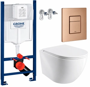 Комплект скрытого монтажа для подвесного унитаза Grohe