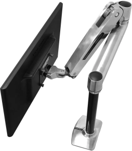 Настольный кронштейн с регулировкой по высоте Ergotron LX HD Sit-Stand Desk Mount LCD (45-384-026)
