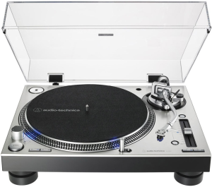 Виниловый проигрыватель Audio-Technica AT-LP140XP, серебристый