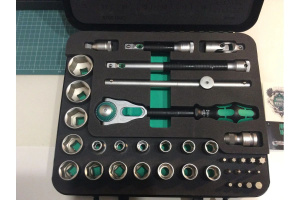 Wera трещотка zyklop 1/2 8100 C 2 в метрическом наборе 05003645001