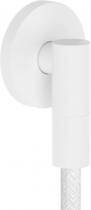 Подключение шланга Hansgrohe FixFit Fine S, белый матовый 28882700