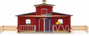 Schleich Farm World Большая красная ферма с животными и аксессуарами 42606