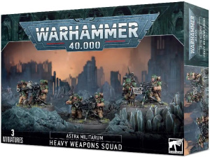 Миниатюра Games Workshop Warhammer 40k Astra Militarum Cadian Heavy Weapons Squad