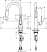 Кухонный смеситель Hansgrohe Talis S 160 72815000, хром