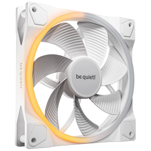 Вентилятор для корпуса Be Quiet! Light Wings 140 мм Reverse BL135, белый