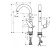 Смеситель для раковины Hansgrohe Novus 71126000, хром