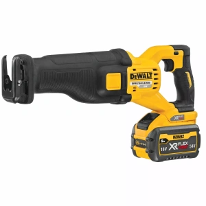 Аккумуляторная сабельная пила DeWALT DCS389×2-QW с АКБ и ЗУ