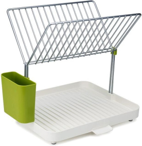 Сушилка для посуды Joseph Joseph Y-Rack 85083, бело-зеленая