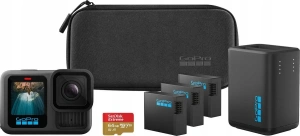 Экшн-камера GoPro HERO13 Black Extended Power Bundle, расширенный комплект с аксессуарами и аккумулятором повышенной ёмкости