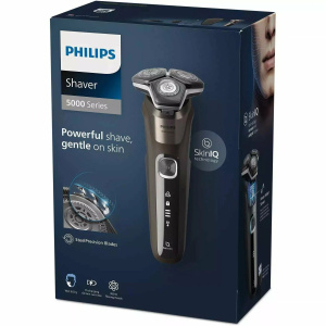 Электробритва Philips Series 5000 SkinIQ S5886/38, черный