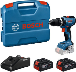 Аккумуляторная ударная дрель-шуруповерт Bosch GSB 18V-65 06019N3333