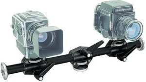 Горизонтальный рычаг с двумя головками Manfrotto MN131DDB, чёрный
