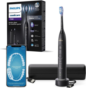 Электрическая зубная щётка Philips Sonicare 7100 HX7421/01, черный