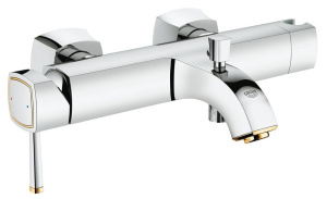 Смеситель для ванны Grohe Grandera 23317IG0, хром/золото