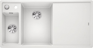 Кухонная мойка Blanco Axia III 6 S, Silgranit, белый,левая 524657