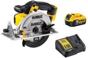 Аккумуляторная дисковая пила DeWALT DCS391P1