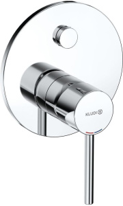 Смеситель для ванны и душа Kludi Bozz 387590576, хром